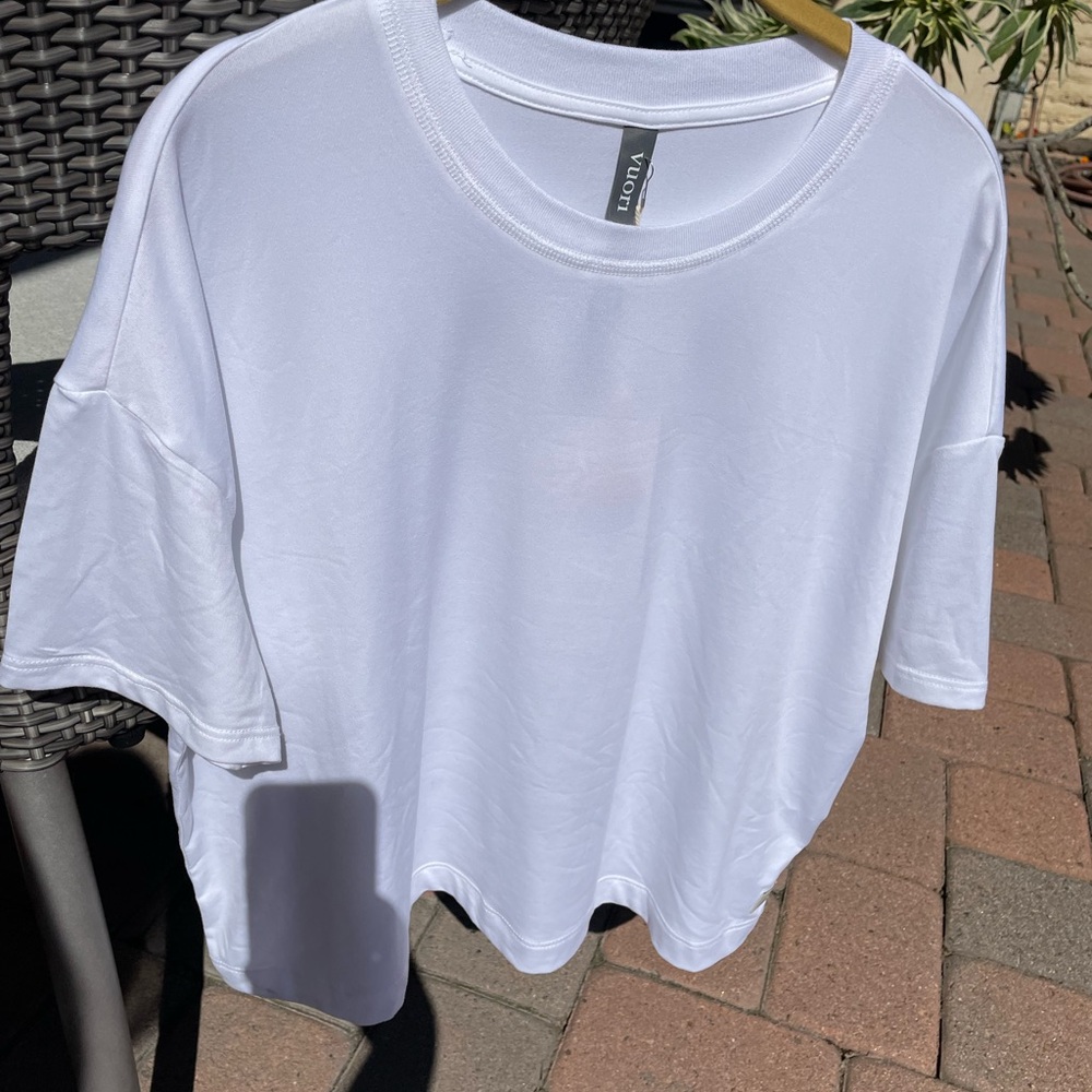 Vuori white energy tee xs